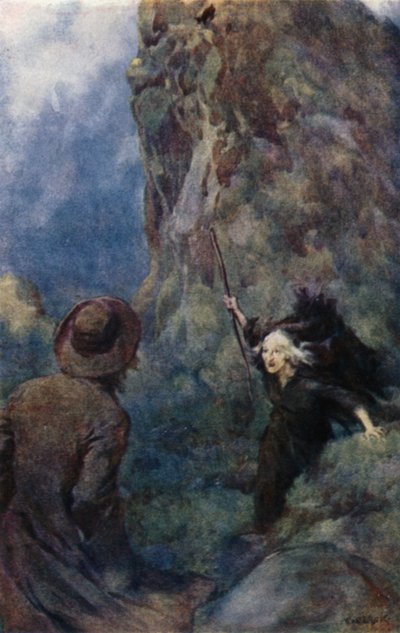 Nun siehe das Ende davon; John Ridd merke das Ende davon von Addison Thomas Millar